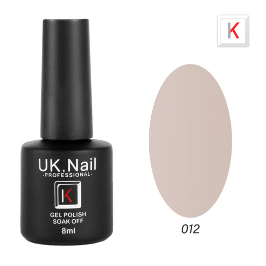 Гель-лаки  UK.Nail  8 мл, №12