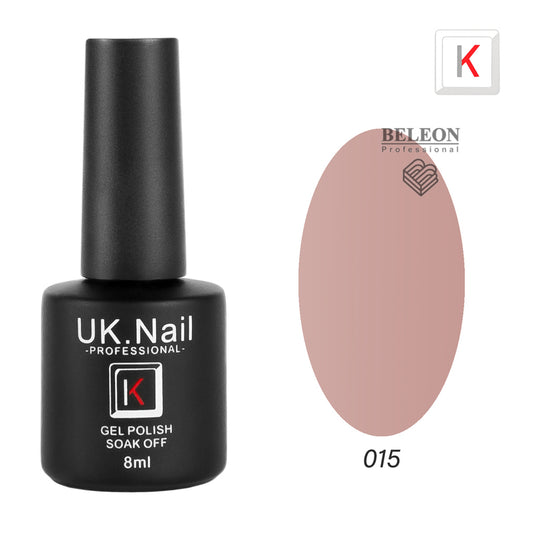 Гель-лаки  UK.Nail  8 мл, №15