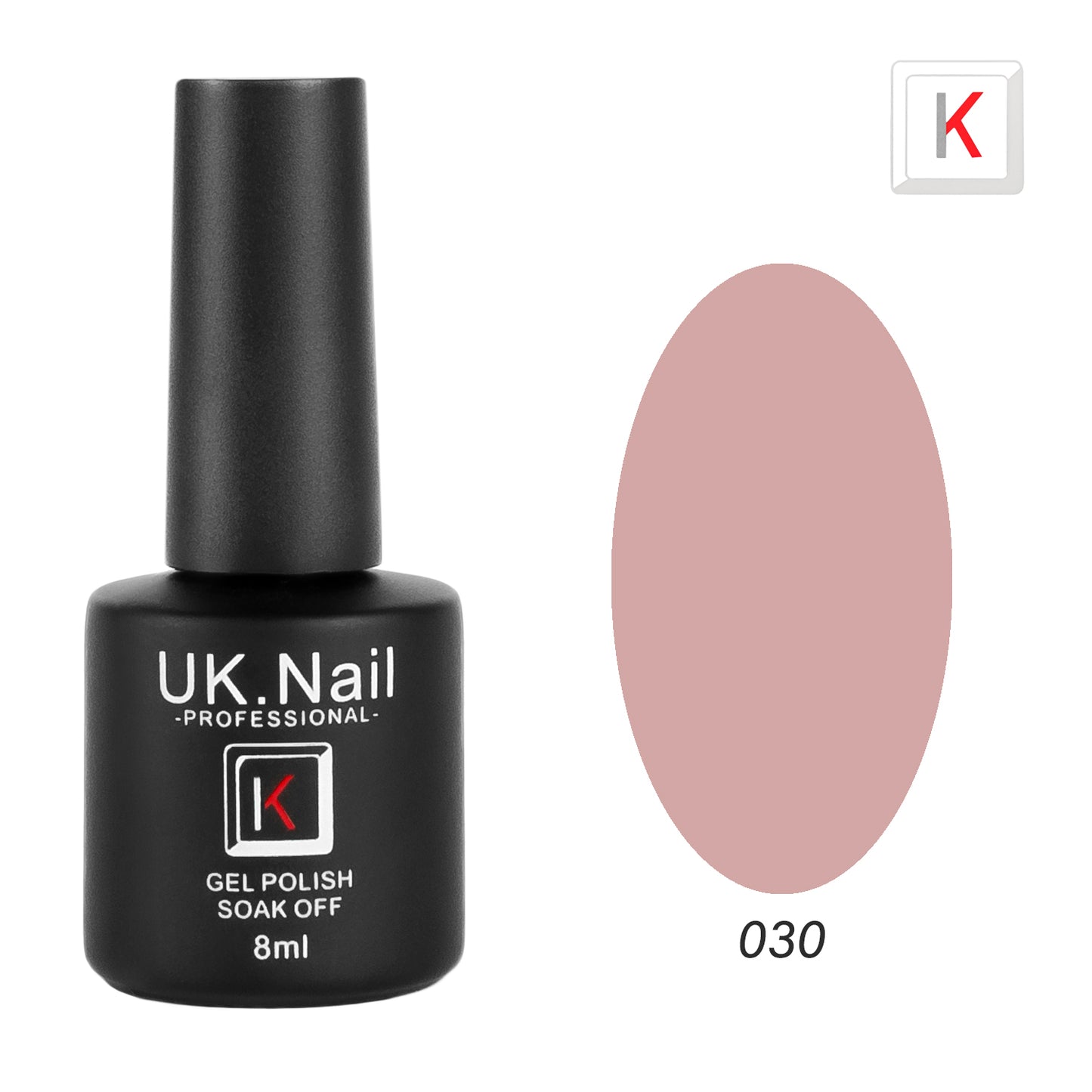 Гель-лаки  UK.Nail  8 мл, №30