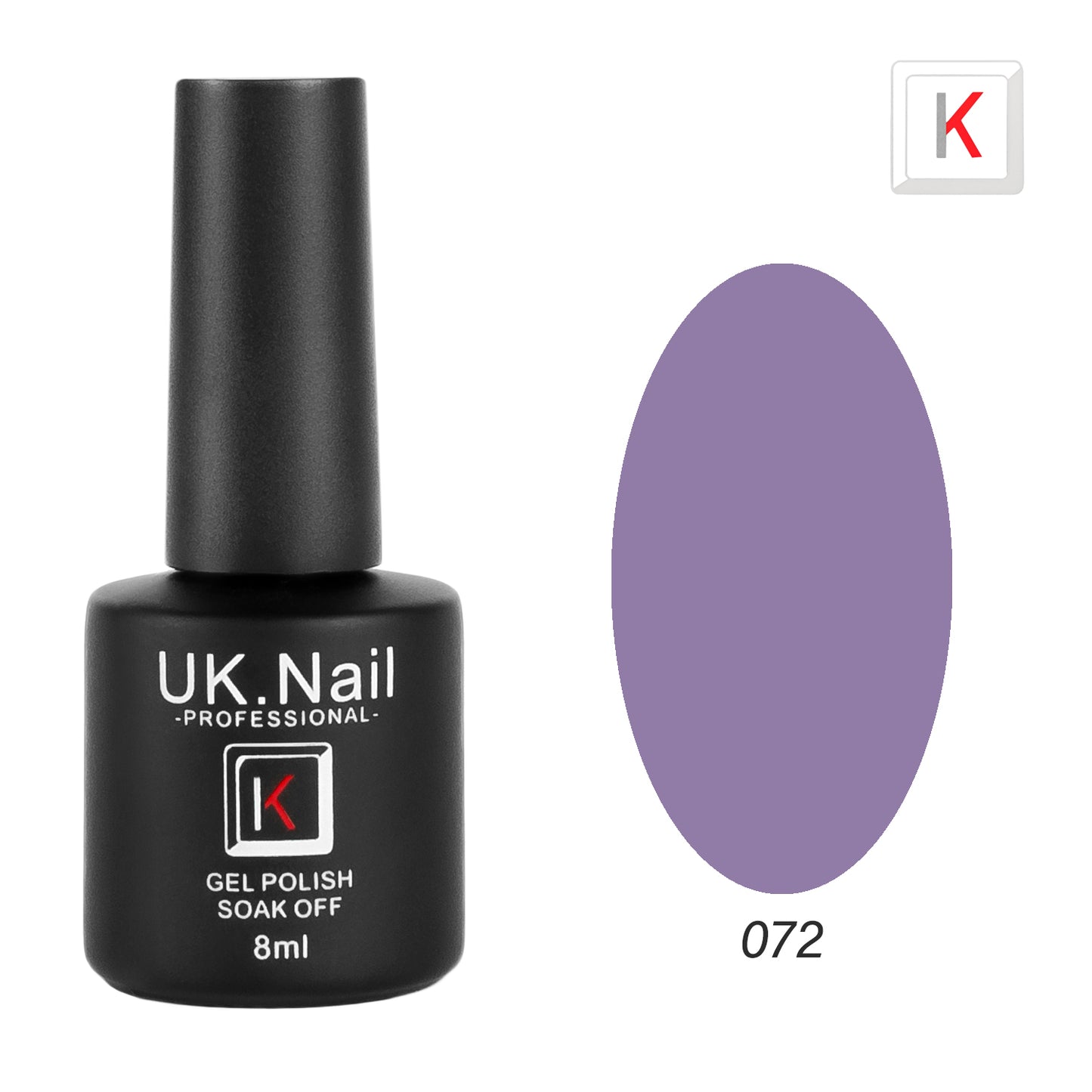 Гель-лаки  UK.Nail  8 мл, №72