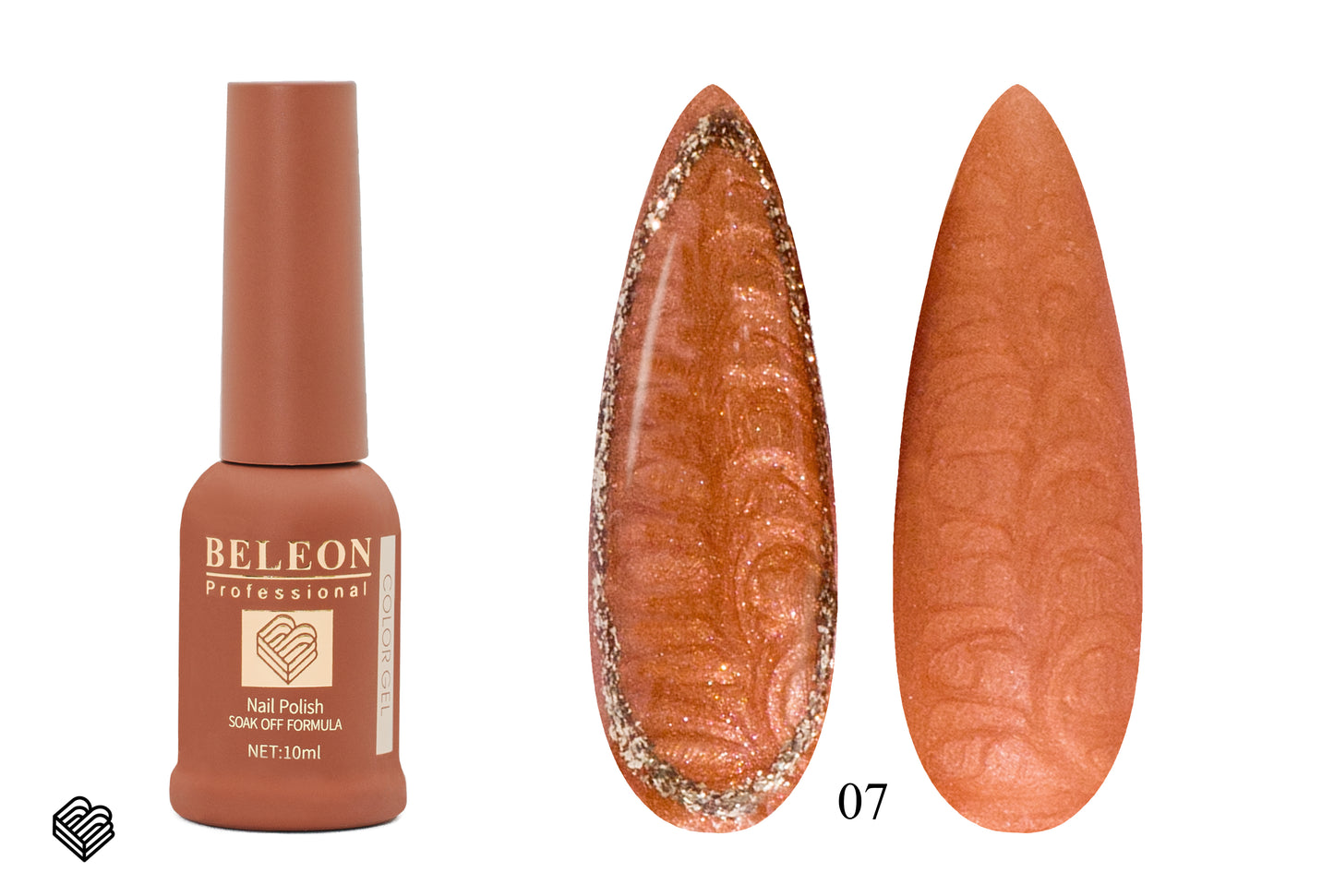 Gel polish texture BELEON 10ml No. 07