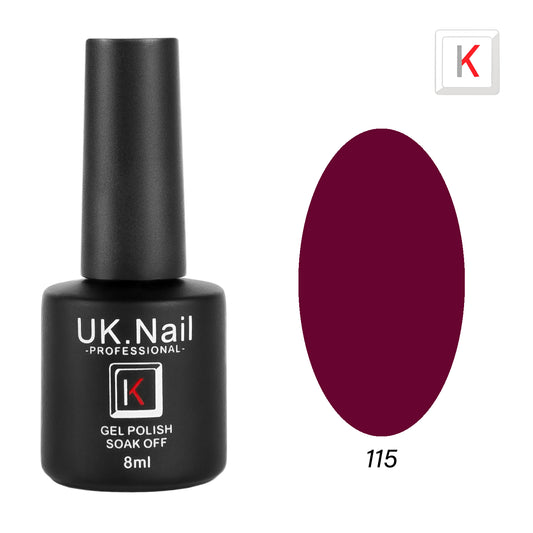 Гель-лаки  UK.Nail  8 мл, №115