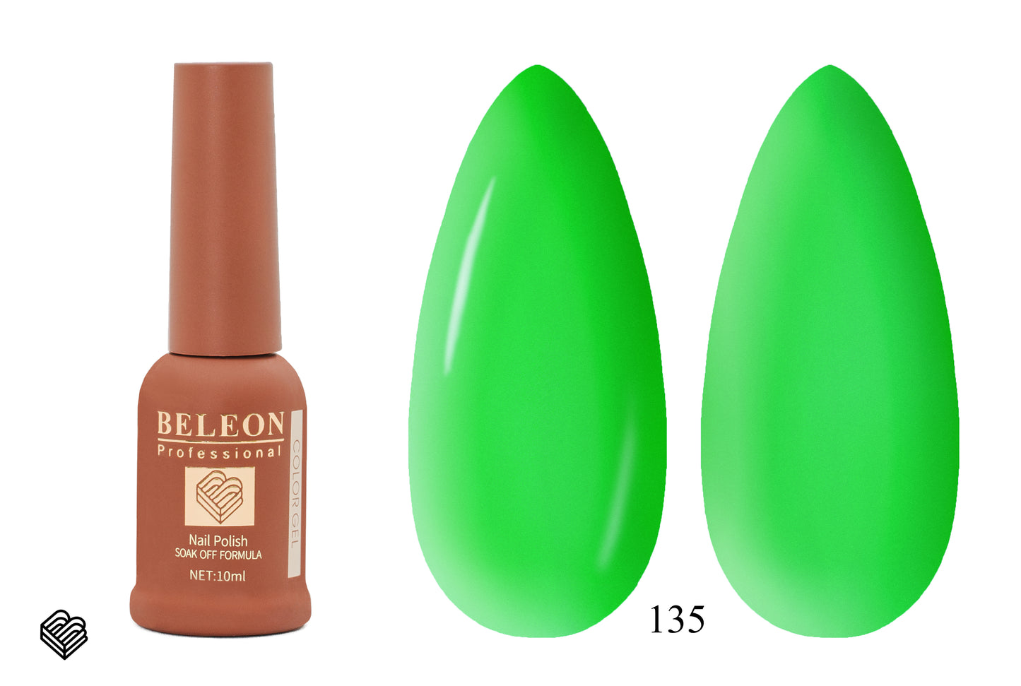 Gel polish BELEON 10 ml, No. 135