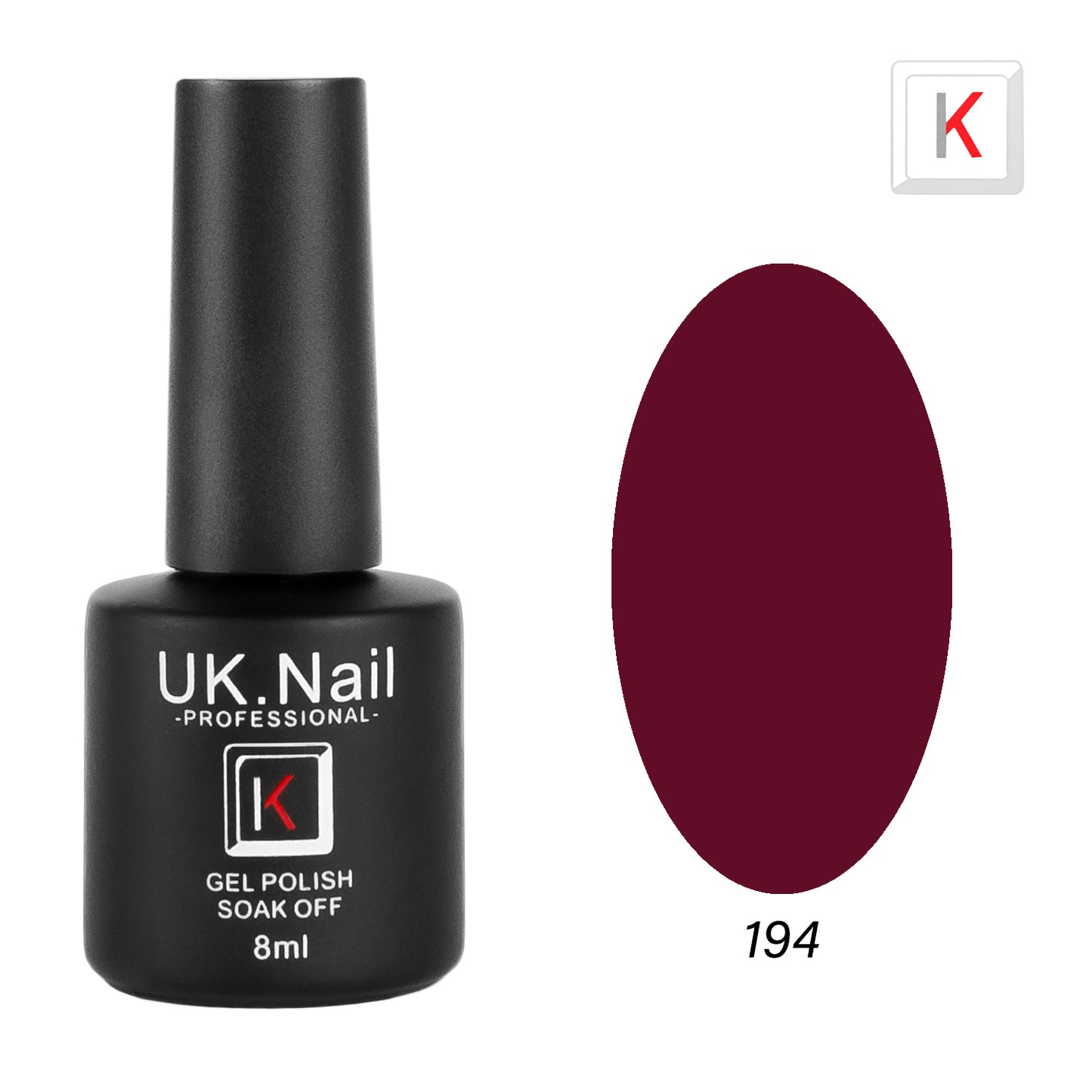 8 мл №194 Гель-лаки UK.Nail