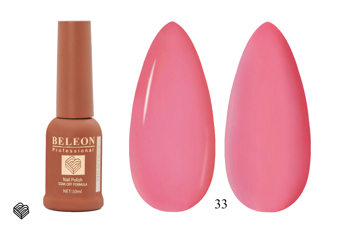 Gel polish BELEON 10 ml, No. 33