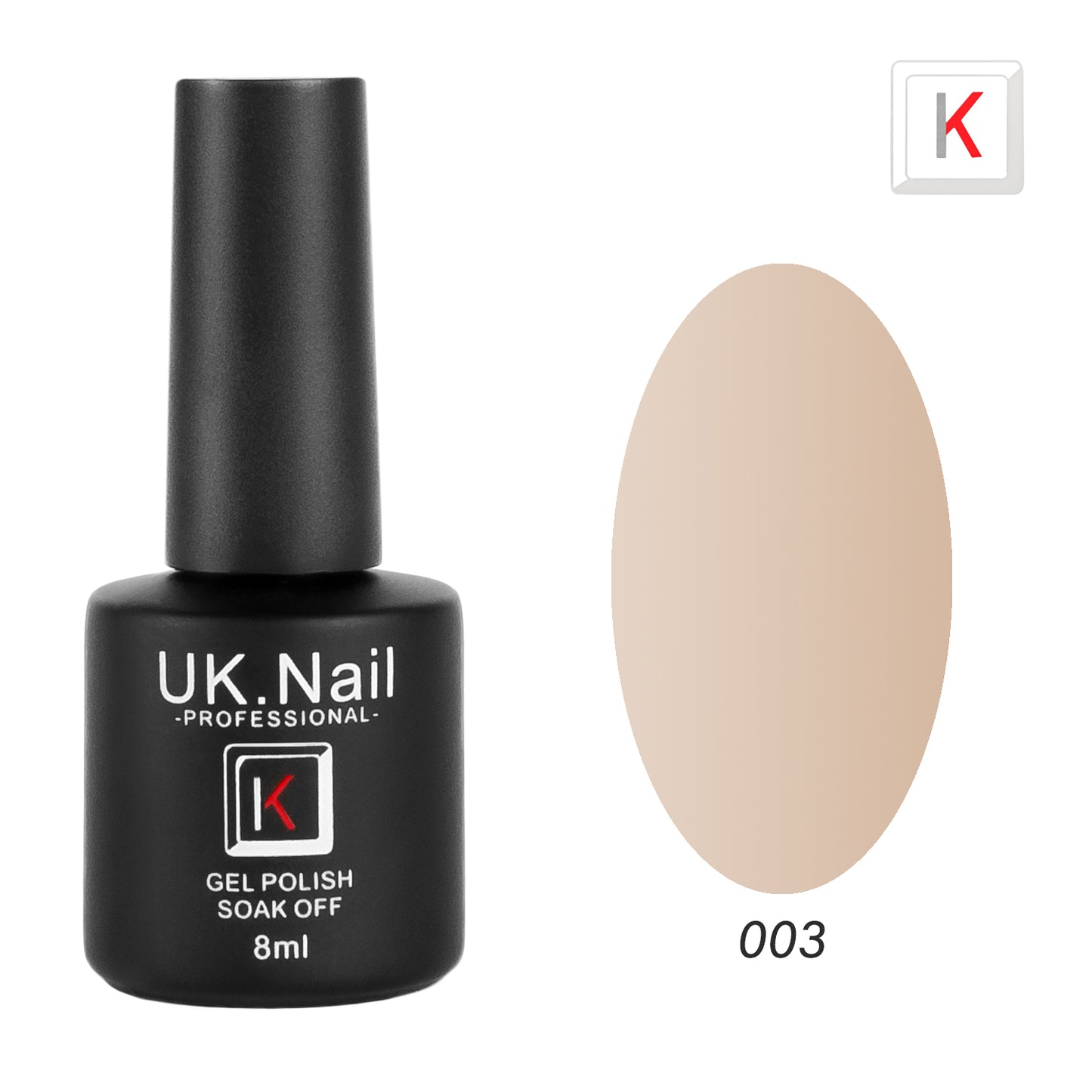 Гель-лаки  UK.Nail  8 мл, №03