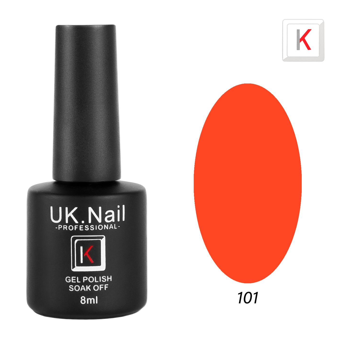 Гель-лаки  UK.Nail  8 мл, №101