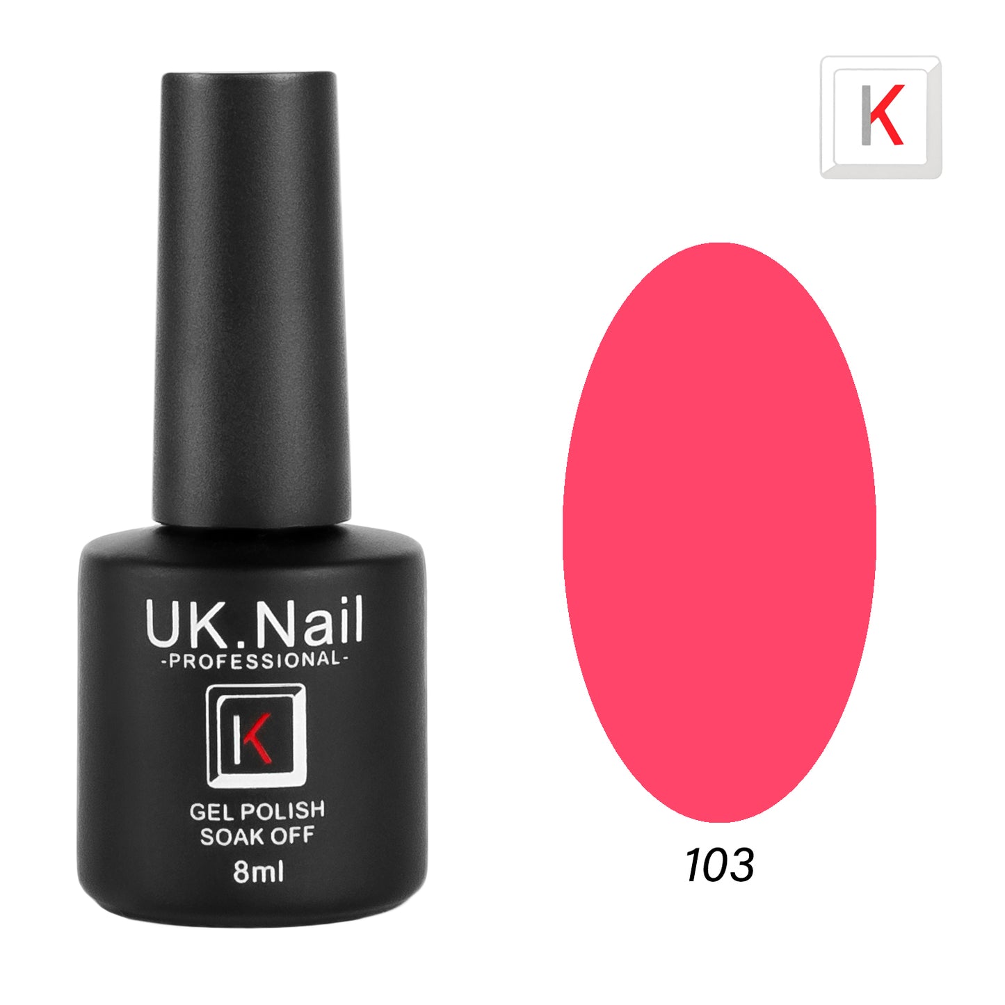 Гель-лаки  UK.Nail  8 мл, №103