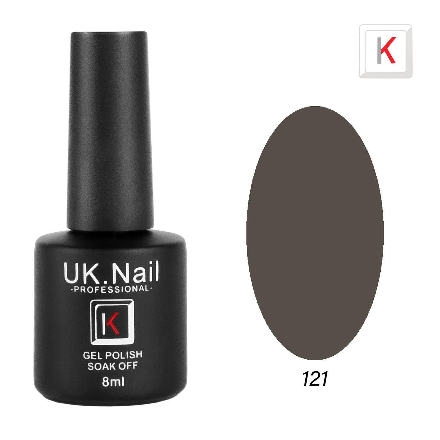 8 мл №121 Гель-лаки UK.Nail