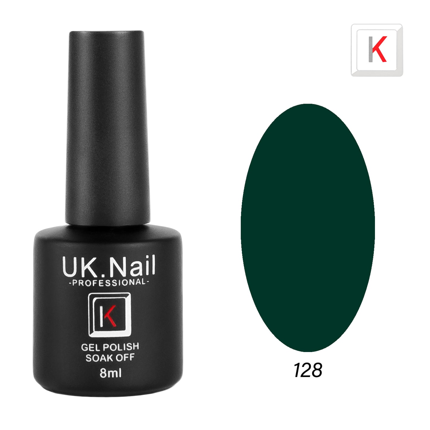 Гель-лаки  UK.Nail  8 мл, №128