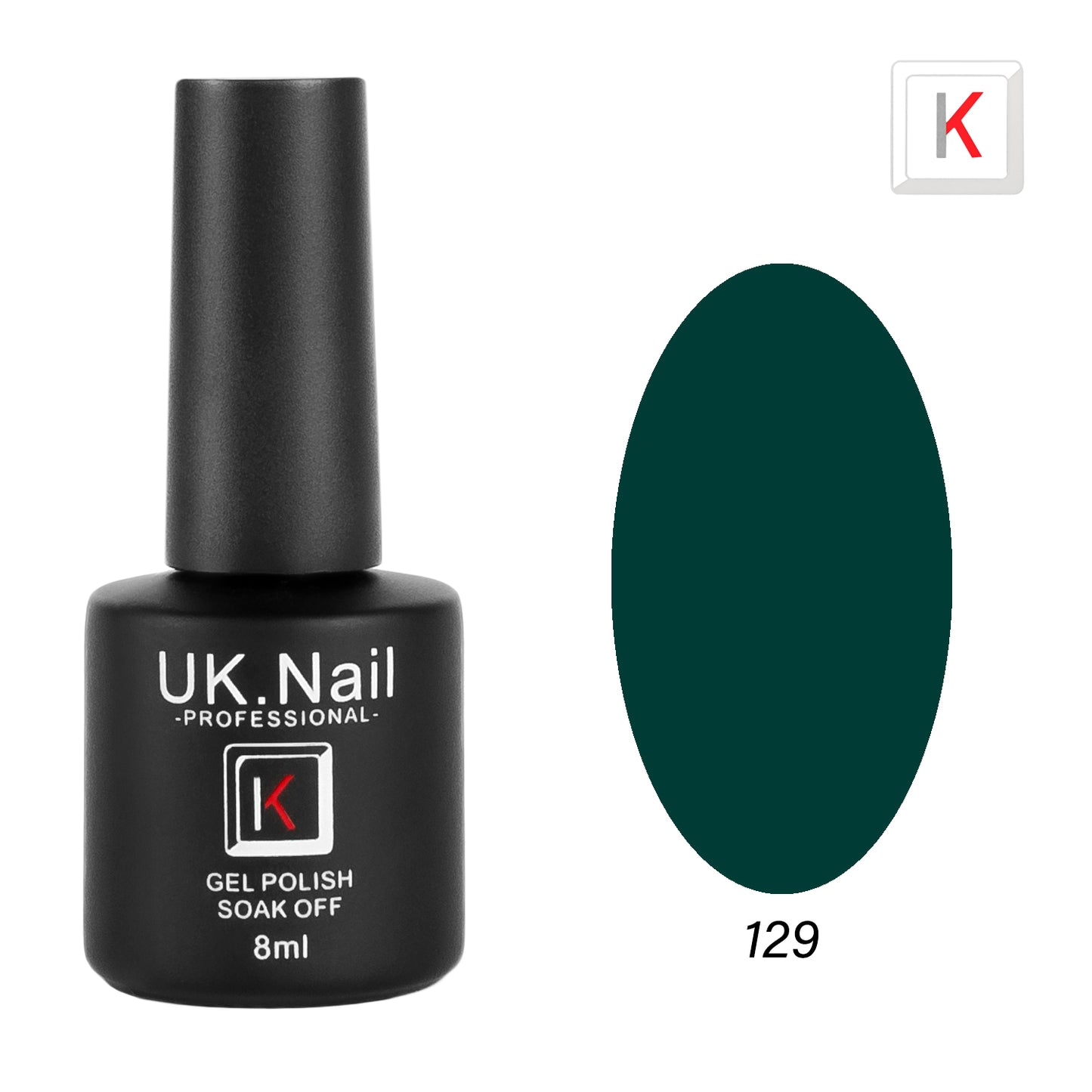 Гель-лаки  UK.Nail  8 мл, №129