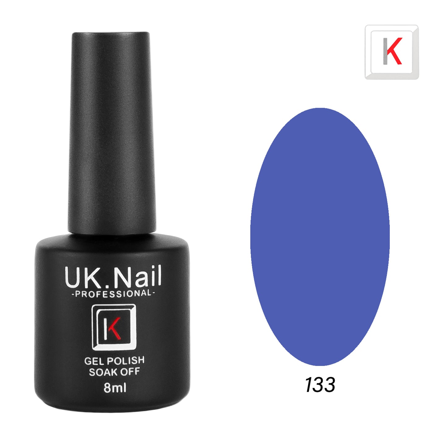 Гель-лаки  UK.Nail  8 мл, №133