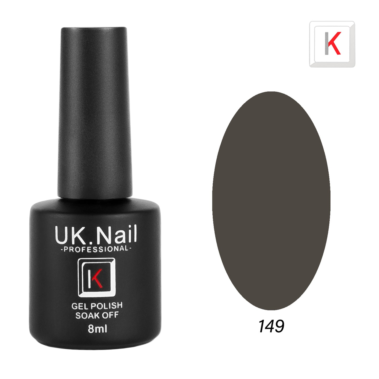 Гель-лаки  UK.Nail  8 мл, №149