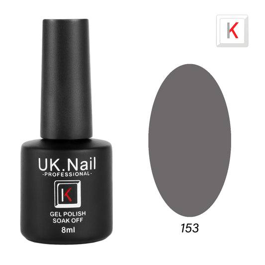 Гель-лаки  UK.Nail  8 мл, №153