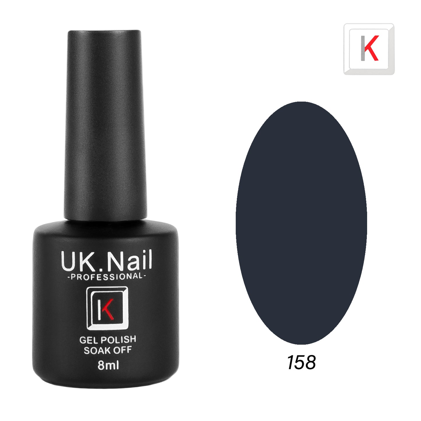 Гель-лаки  UK.Nail  8 мл, №158