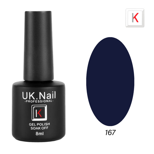 Гель-лаки  UK.Nail  8 мл, №167