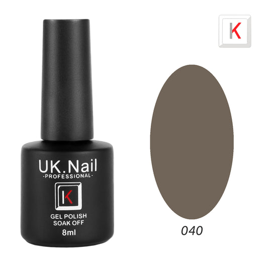 Гель-лаки  UK.Nail  8 мл, №40