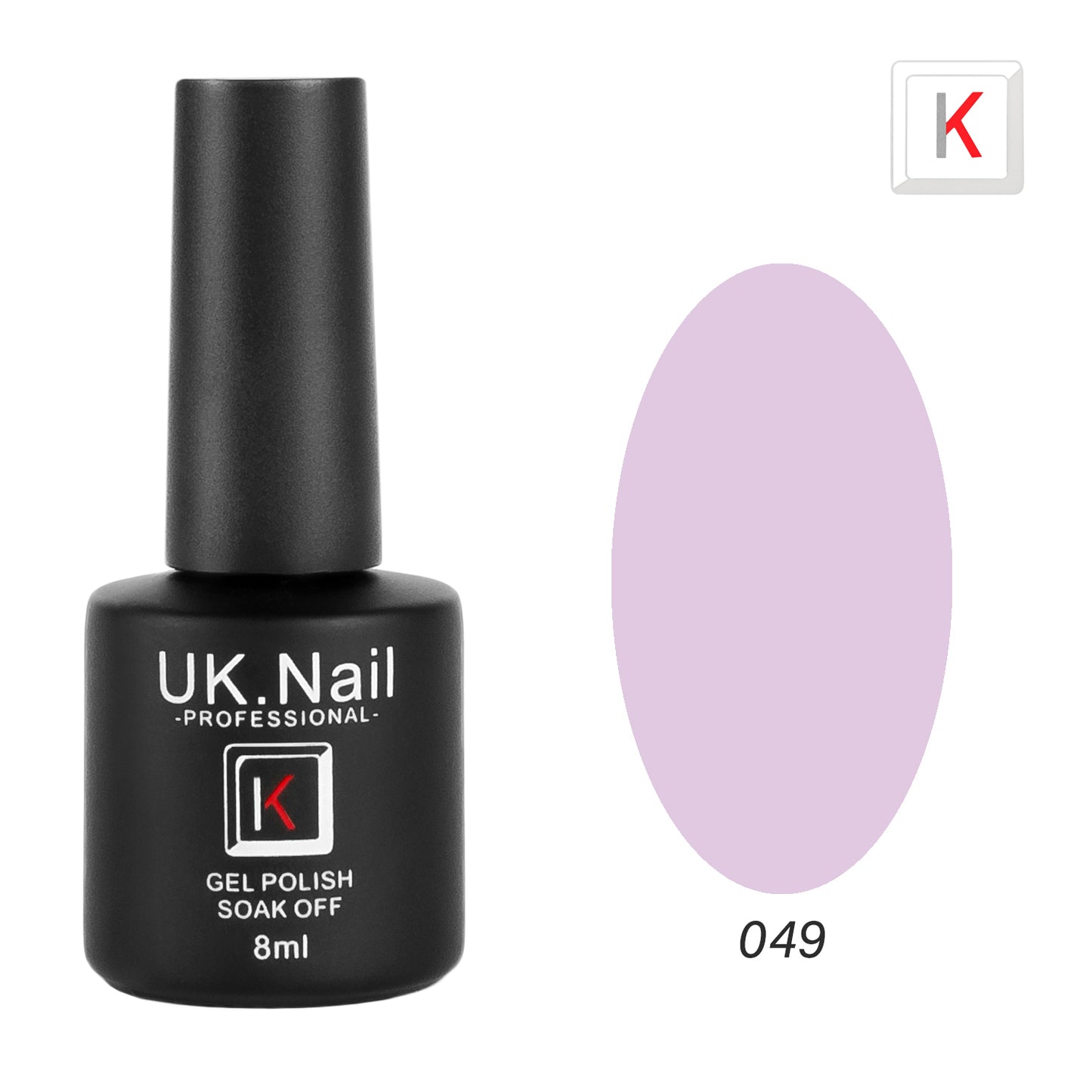 Гель-лаки  UK.Nail  8 мл, №49