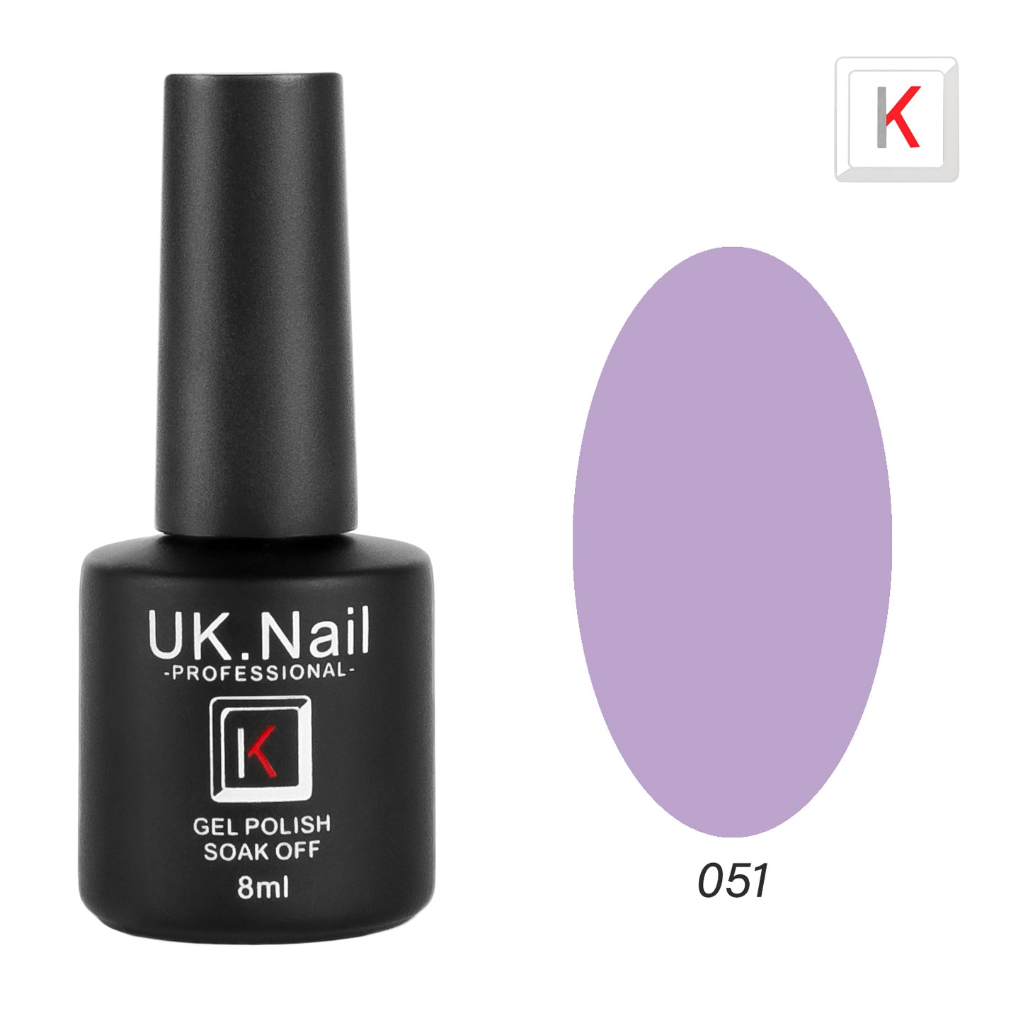 Гель-лаки  UK.Nail  8 мл, №51