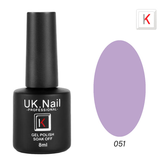 Гель-лаки  UK.Nail  8 мл, №51