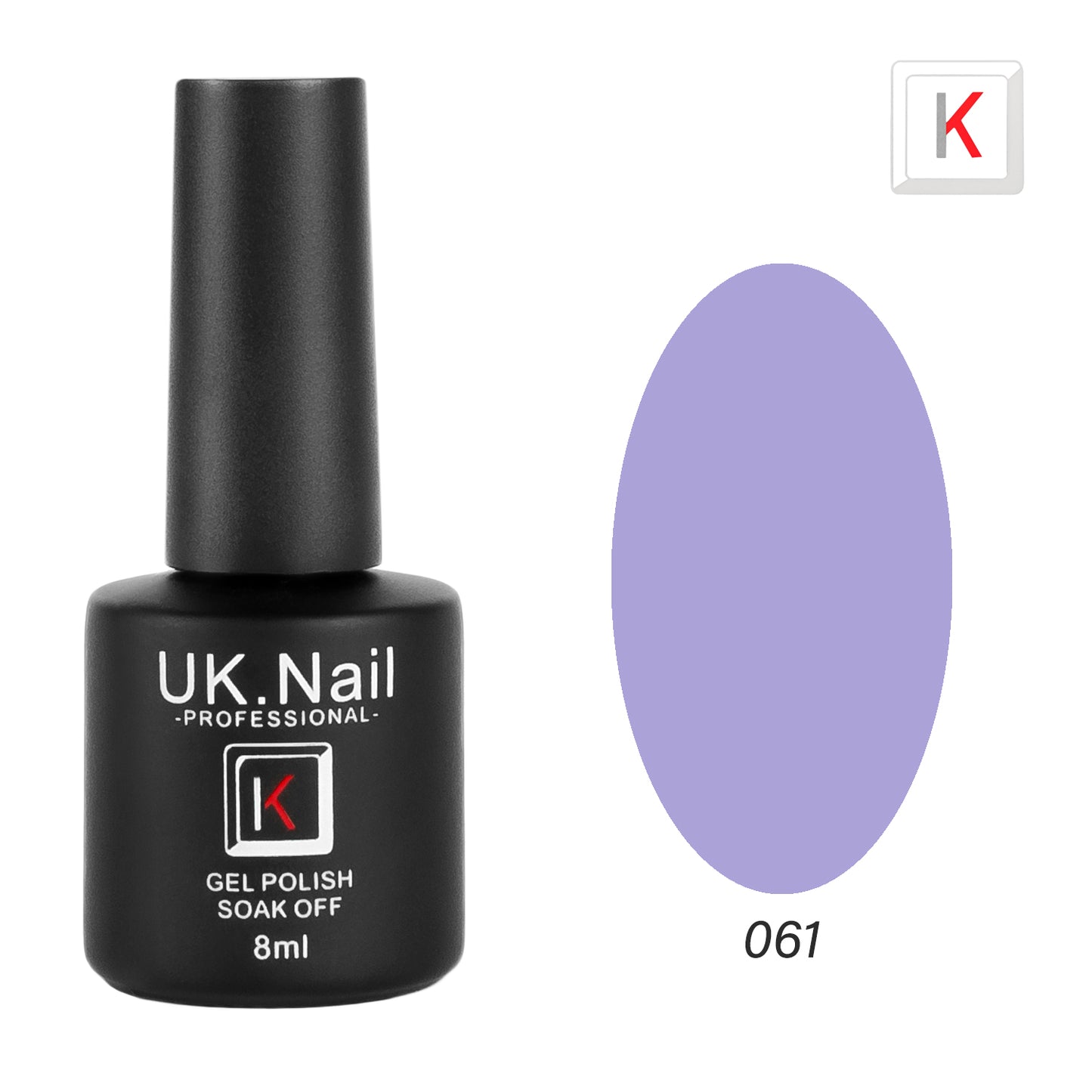 Гель-лаки  UK.Nail  8 мл, №61