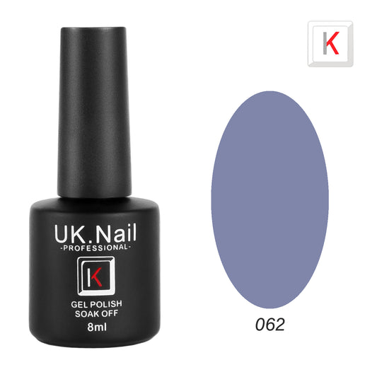 Гель-лаки  UK.Nail  8 мл, №62