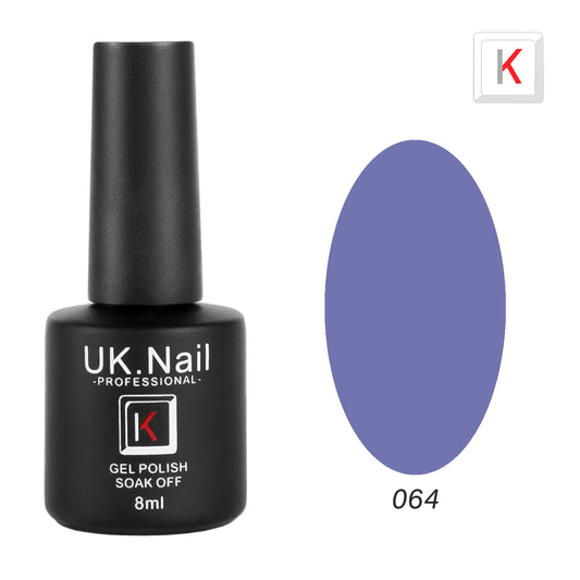 Гель-лаки  UK.Nail  8 мл, №64