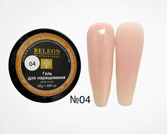 BELEON Nail Extension Gel 56 grams delicate No. 04