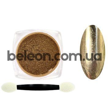 Втирання для дизайну ногтей з мікроблискітками(золотий) -№4 B15-4 фото