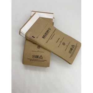 Крафт пакеты для стерилизации BELEON, 75*150 мм (100 штук в упаковке)
