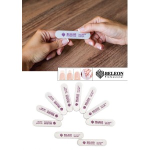 Пилка для ногтей mini BELEON 180/180 - 25шт./уп