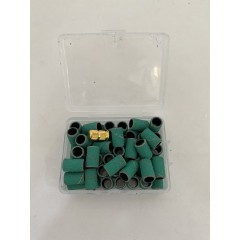 Набор песочных колпачков с основой для педикюра в контейнере. (49 штук)