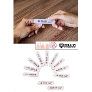 Пилка для ногтей mini BELEON 120/150- 25шт./уп.